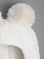 Шапка шлем детская зимняя вязаная