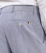 Брюки H-Genius-224 BOSS BLACK - голубой(50489421)