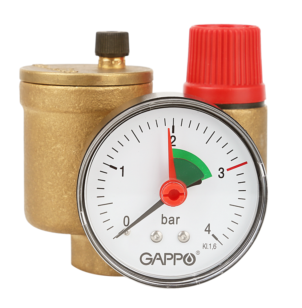 Группа безопасности котла компактная Gappo