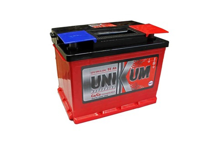 Аккумулятор UNIKUM 55-обратный 450А