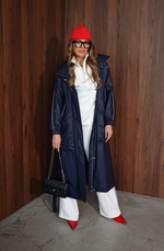 Куртка демисезонная в длине миди