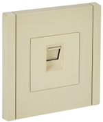 FORTE&PIANO Розетка компьютерная RJ45 кат.6 FP431 ваниль IEK