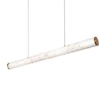 Подвесной светильник 20W 3000К 10550/1500 бронза Locus acrylic LOFT IT