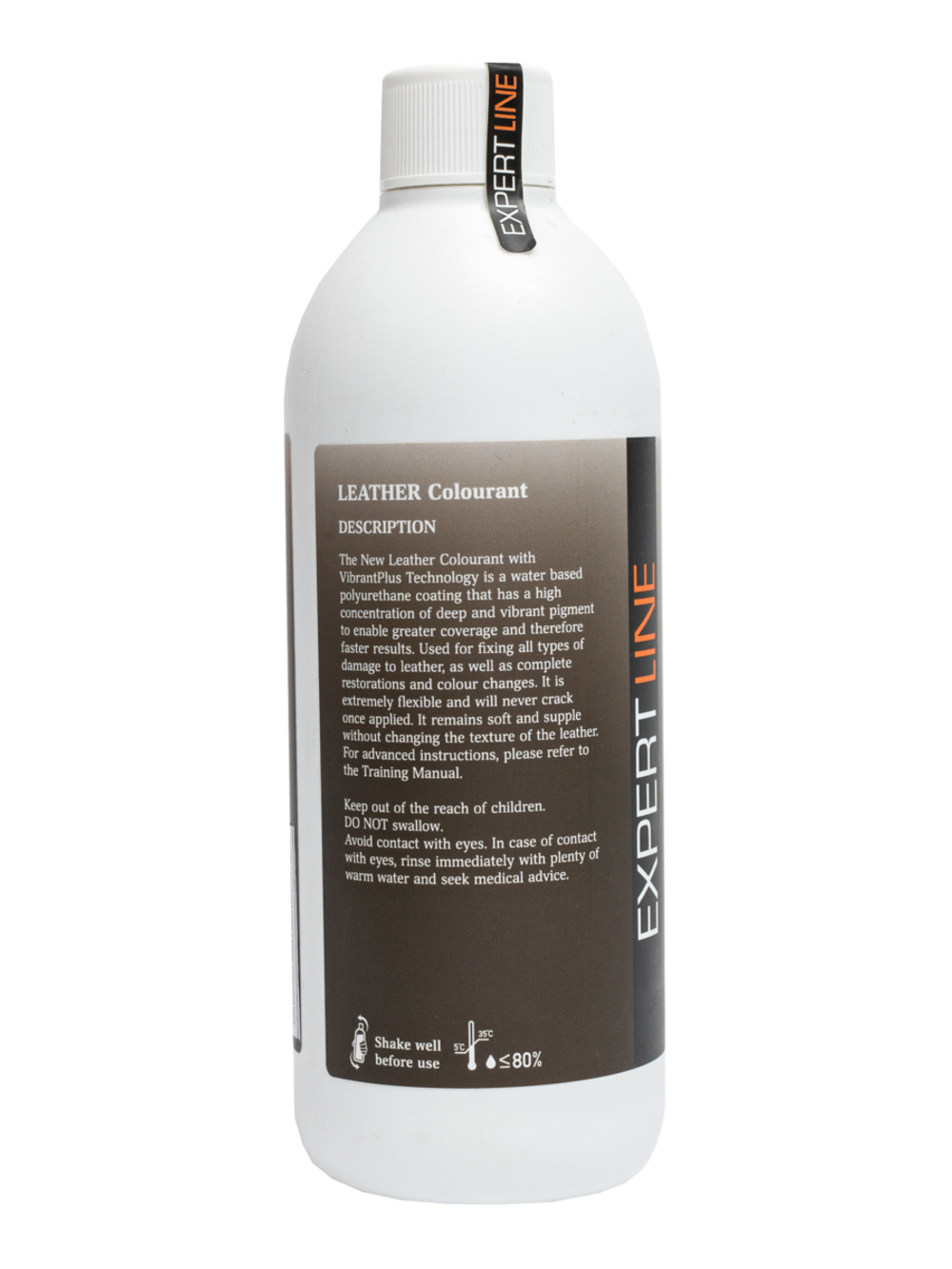 LeTech Expert Line Краска для кожи (Leather Colourant) Dark Brown, 500мл