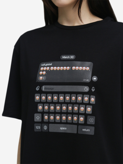 Футболка RUFF "Keyboard" Черный