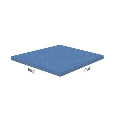 Покрытие Rubblex Active 100х100х3 см 65ШОР Синее
