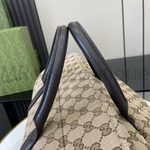 Мужская сумка Gucci GG Canvas Small Duffle Bag бежевая