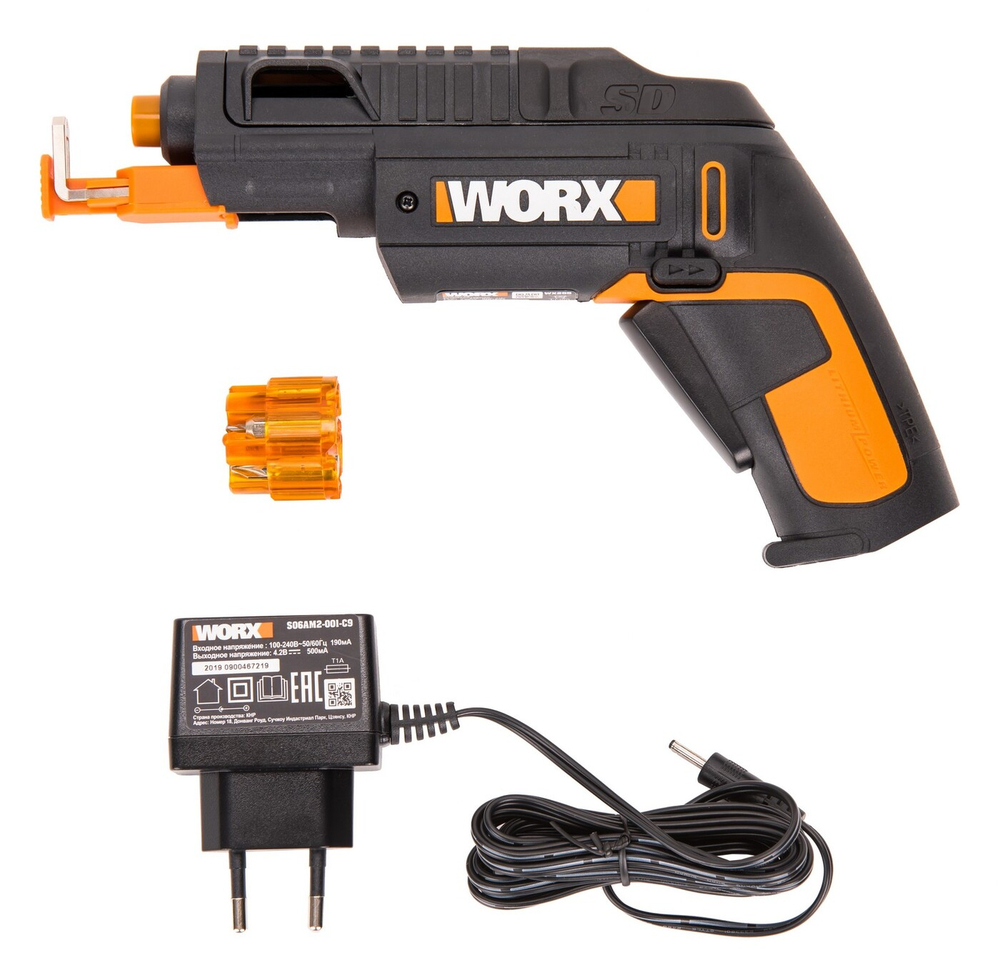 Отвертка аккумуляторная WORX WX255 SD Slide Driver