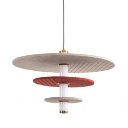 8296/11AL LEDIO LN26 365 черный/бежевый/бурый, металл/фетр/акрил Подвес LED 11W 3000K 220V FELTA