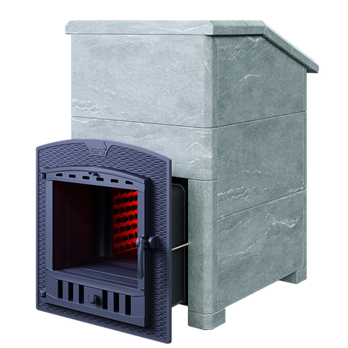 Чугунная печь для бани Комплект GFS ЗК 25 (П2) Президент 1000/40/50 Талькохлорит