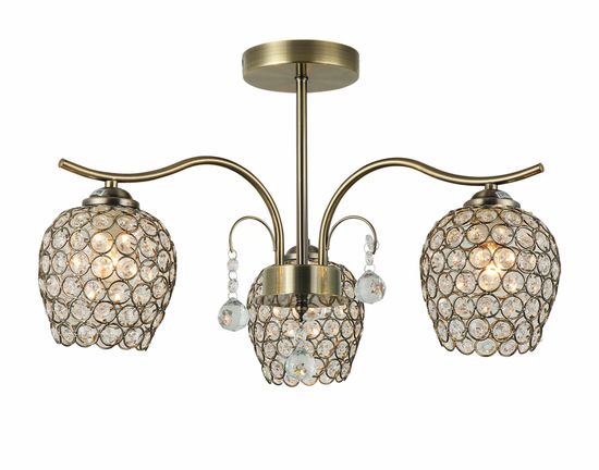 25-07645/3 BRONZE (1) Люстра (RL)