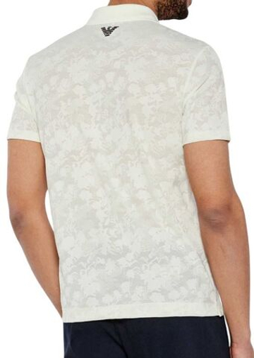 Мужское теннисное поло EA7 Man Jersey - Бежевый