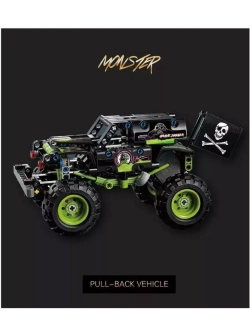 Конструктор Монстры Monster Jam Grave Digger 211 дет 22118