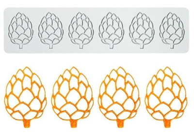 Силиконовый коврик для декора "Хмель" LFM-341