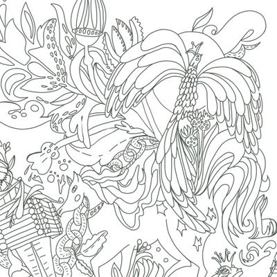 Сказка раскраска