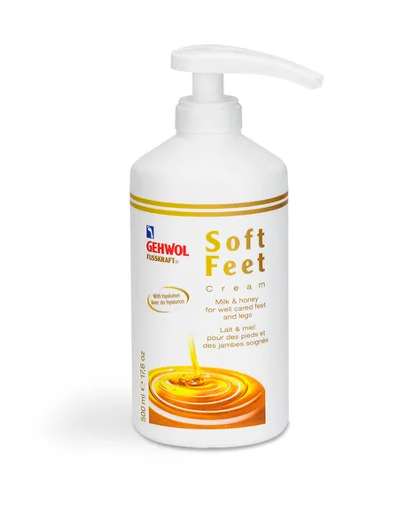 Шёлковый крем для ног с гиалуроновой кислотой