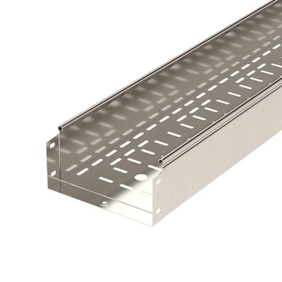 Лоток перфорированный 100х80 L3000, нержавеющий