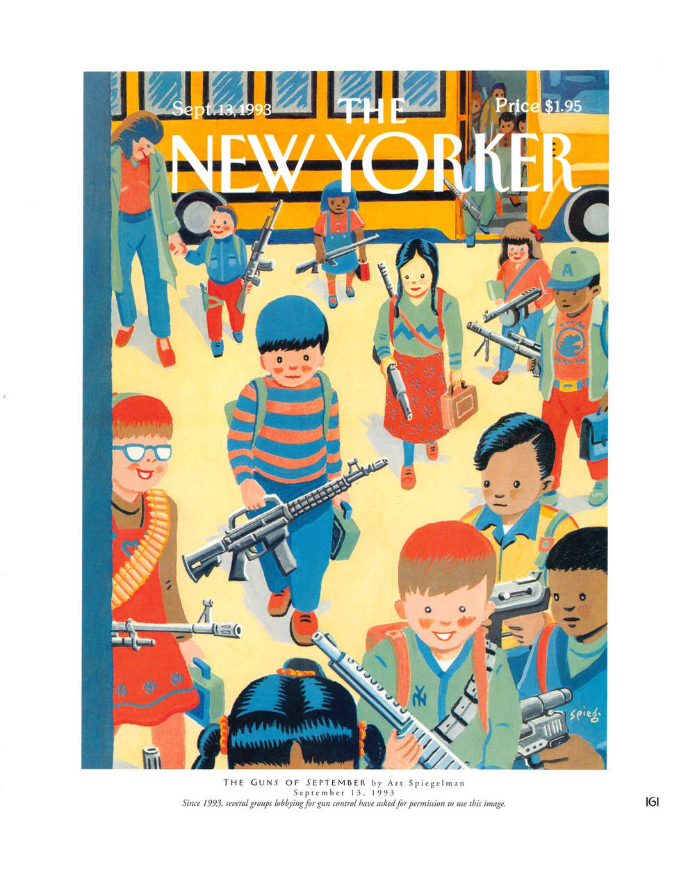 Постер журнала The New Yorker 13-09-1993, односторонний