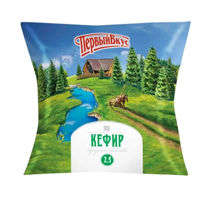 Кефир Первый вкус 2,5% 500 мл бзмж