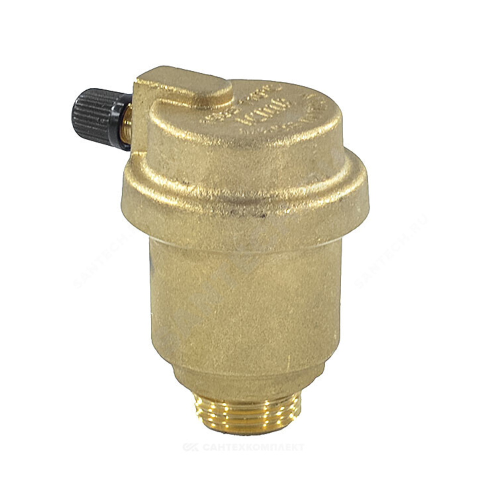 Воздухоотводчик автоматический латунь 719 Ду 15 Ру10 G1/2" НР прямой Icma 82719AD05