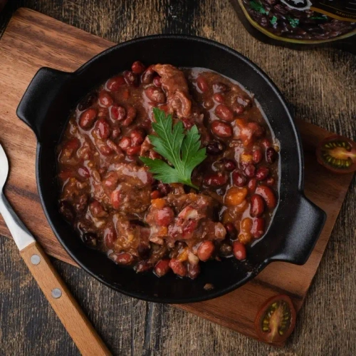 Говядина с фасолью Кронидов