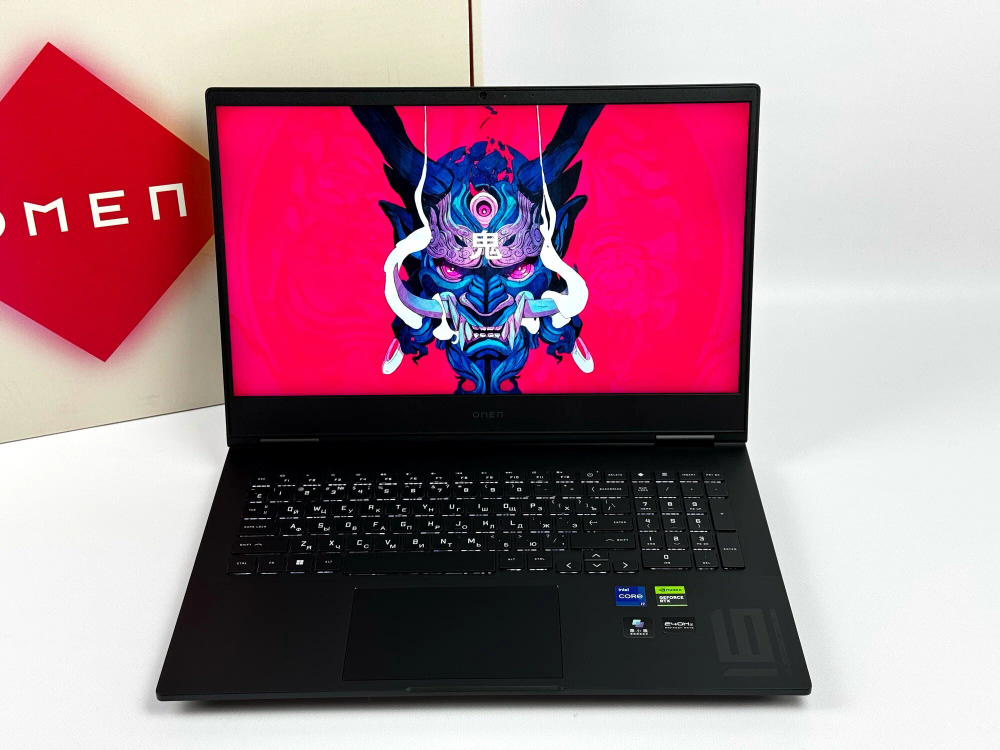 Новый игровой ноутбук HP Omen i7-14650HX RTX 4060 8GB 16GB 512GB 2.5K 240Hz Win11 RU Русско-Английская клавиатура