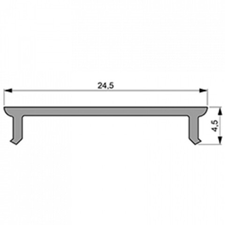 Профиль накладной Deko-Light P-01-20 983041