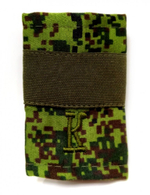 Фальшпогоны с вышитой оливковой К и оливковым галуном (ст. сержант)