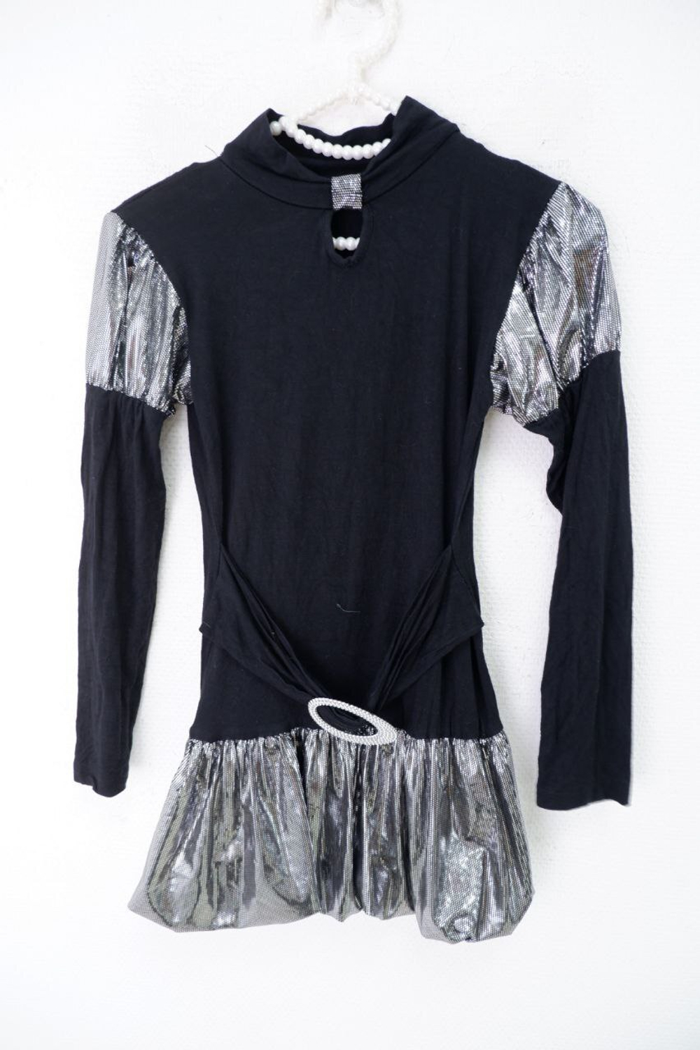 Платье с рукавами на 10 лет