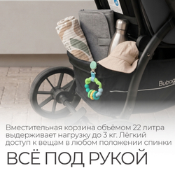 Прогулочная коляска BubaGO Cross City LUX