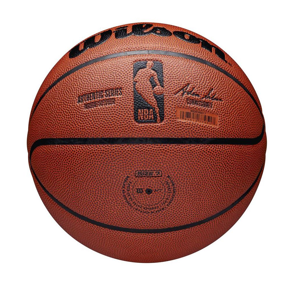 Мяч баск. WILSON NBA Authentic, WZ2016501XB7, р.7, полиуретан, коричневый
