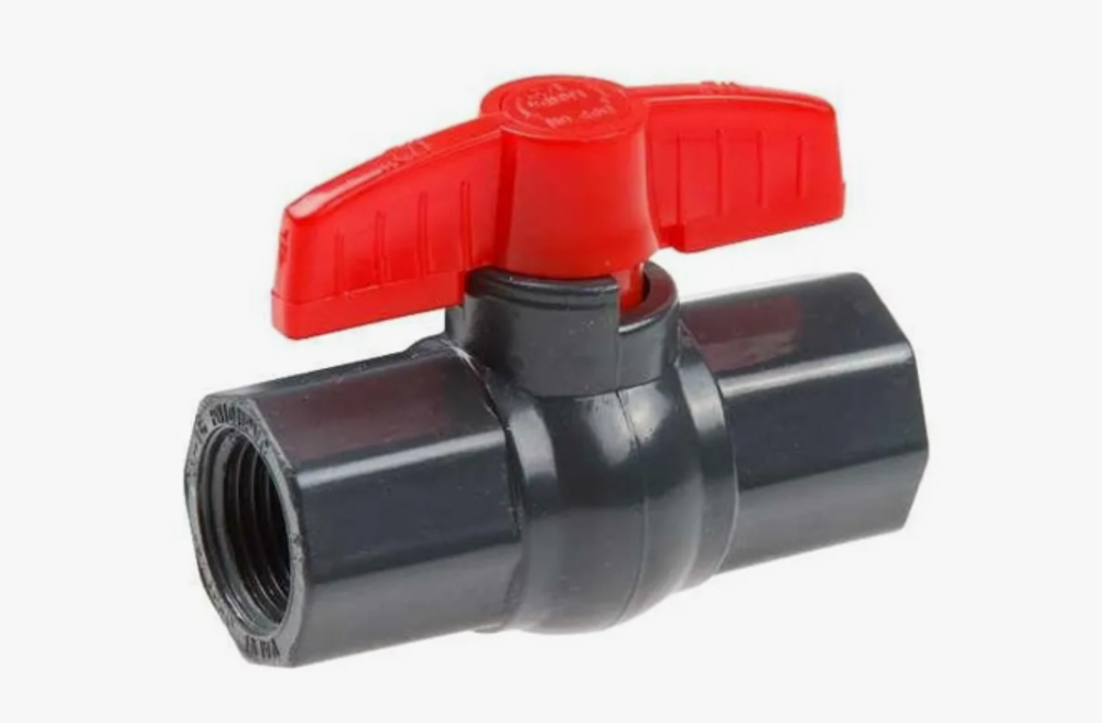 Кран шар. 1/2" вн./вн. AV (пластик)