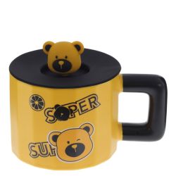 GAEM Кружка с крышкой, 470 мл, L14 W10 H10 см, 4в.