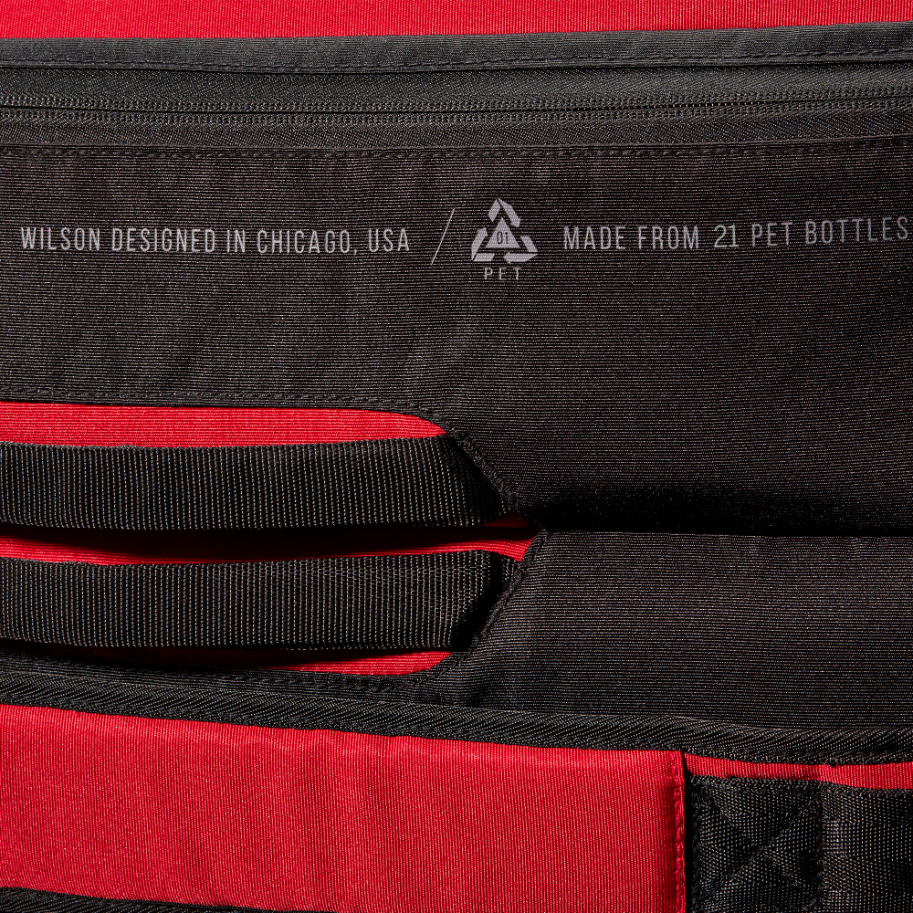 Сумка теннисная Wilson Super Tour 9 PK Clash V2.0 - красный