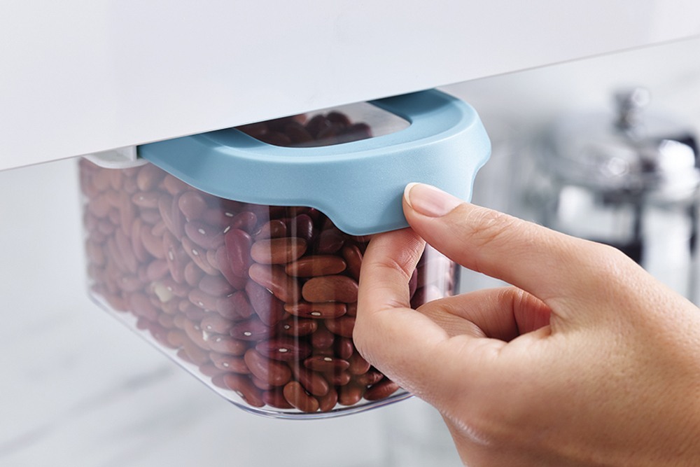 Набор подвесных контейнеров cupboardstore, 900 мл, светлый опал, 3 шт.