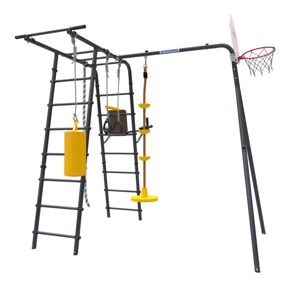 ROMANA Спорт (антрацит) (с качелями Диск)
