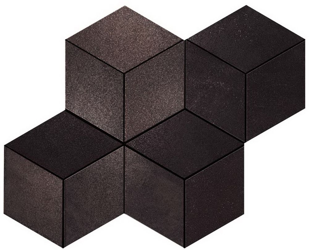 Мозаика ATLAS CONCORDE BLAZE Iron Mosaico Esagono Lapp