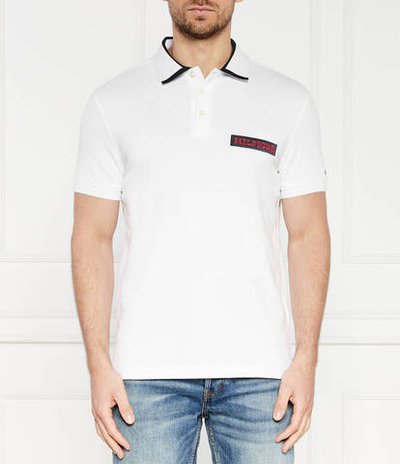 Поло EMBRO Tommy Hilfiger - белый(MW0MW34786)