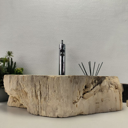 Раковина из окаменелого дерева Fossil Basin OD-02137 52*42*16 см