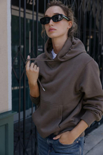 БАЗОВАЯ СВИТШОТ С КАПЮШОНОМ - ZARA