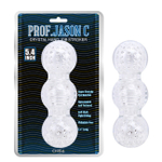 Прозрачный мастурбатор в мягкой упаковке Crystal Hand Job Stroker (Цвет: прозрачный)