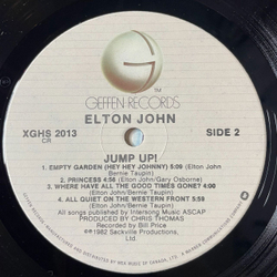 Винтажная виниловая пластинка LP Elton John Jump Up (Canada 1982)