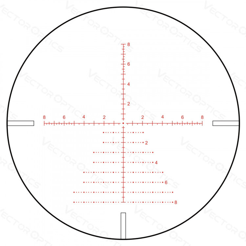 Тактический прицел VectorOptics Continental X6 5-30x56 для стрельбы на дальние дистанции