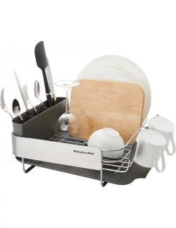 KitchenAid Сушилка для посуды 40,8x32x15 см компактная серая