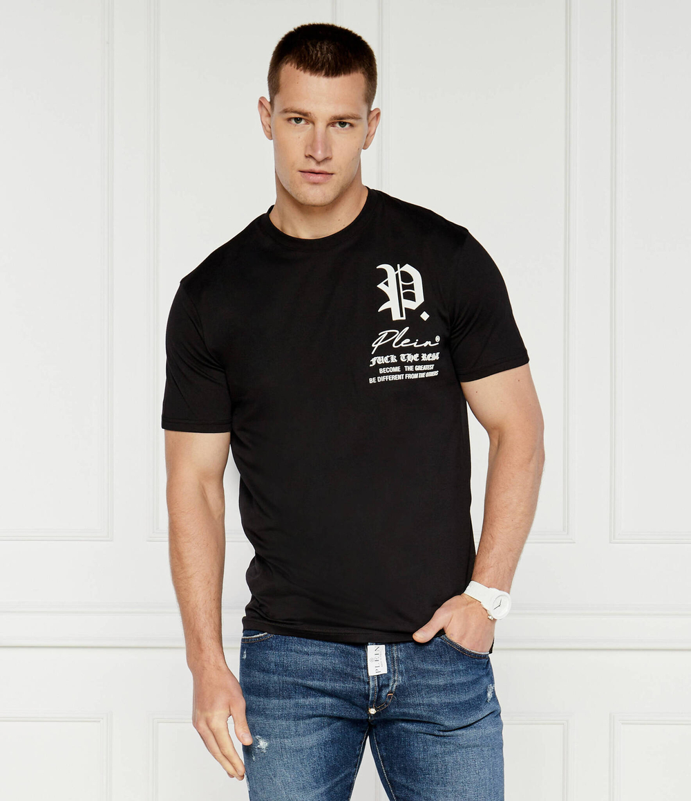 Футболка Philipp Plein - черный(MTK7663 PJY002N)