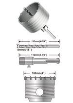 Коронка по бетону 100 мм SDS-Plus INGCO HCB1001