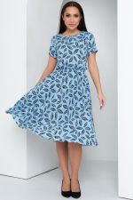 Платье Эмили (гофре, фантазия) Diolche (Акция)