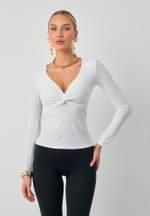 Блуза (Лонгслив) с деталью