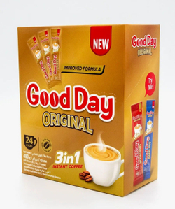 Кофе растворимый Good Day Оригинал 3в1 с карамелью 24 шт по 20 г
