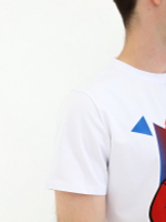 Футболка для САМБО белая мод.1